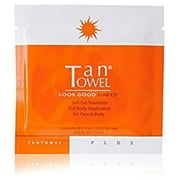 Tan Towels Self Tanner Full Body Self-Tan Application - 50 Pack