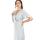thumbnail image 4 of Vestido largo con abertura Roman Fashion /Juvenil, 2010 (Gris) gris EG, 4 of 5