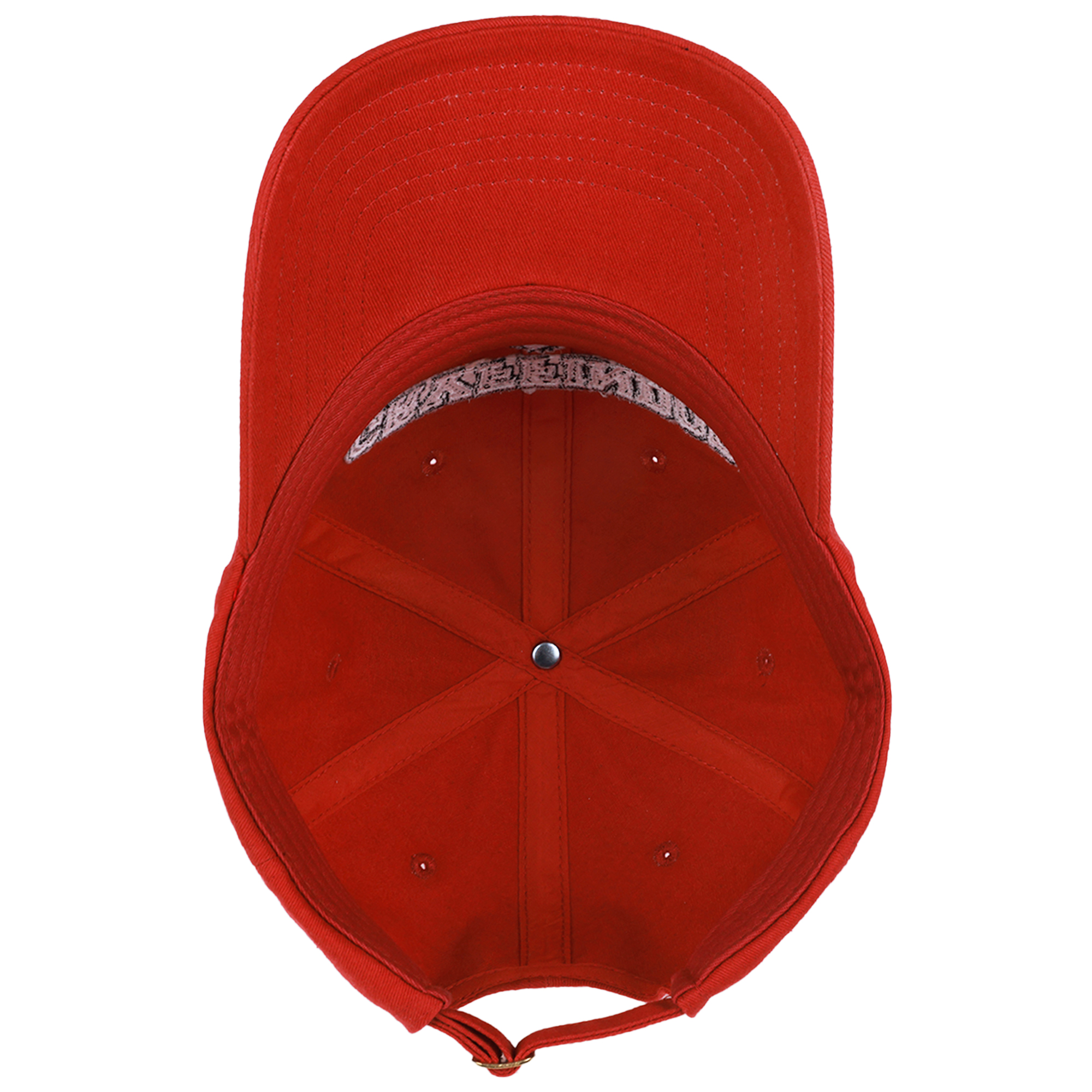 Harry Potter Baseball Cap, Gryffindor Dad Hat with Curved Brim, Red, One Size