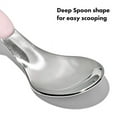 thumbnail image 5 of OXO Tot Toddler Travel Stainless Steel Fork and Spoon 2 Piece Set for 12+ Months, Blossom, 5 of 8