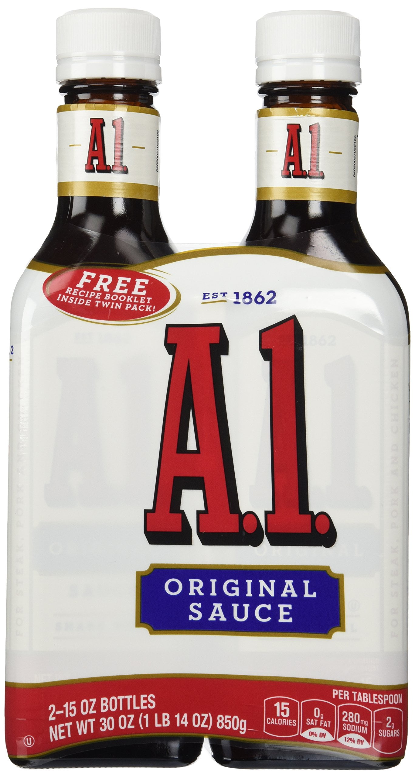 A1 Steak Sauce, 15 OZ, 2Pack