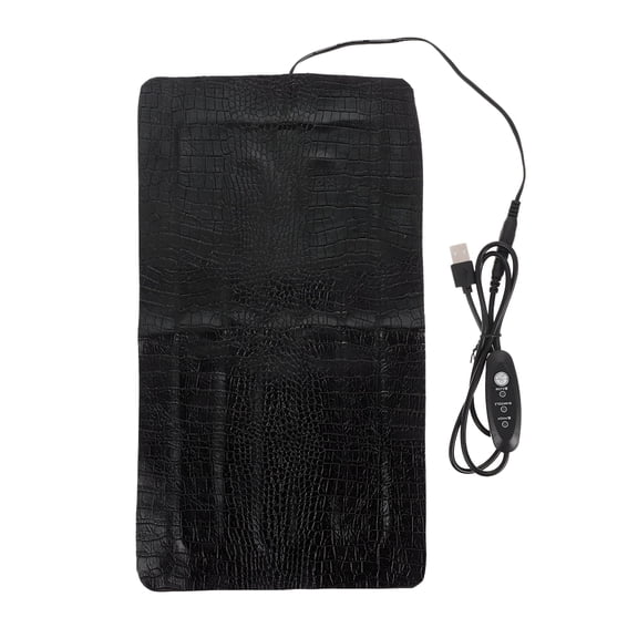 BESTSKY Usb Heating Pad for Pets Pu Leather Animal Heating Pad Warm Pad Portable Heating Blanket for Cold Weather