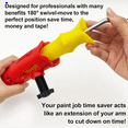 thumbnail image 5 of New Arrivals Multi-Angle Paint Brush Extender Red, Edger Tool, 5 of 8