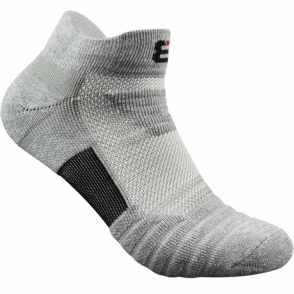 Men's Thickened Low Cut Basketball Sports Socks Invisible Cotton Ankle
