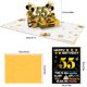 thumbnail image 3 of Tarjeta de cumpleaños Joycard 55th para mujeres y hombres con diseño desplegable en 3D, 3 of 7