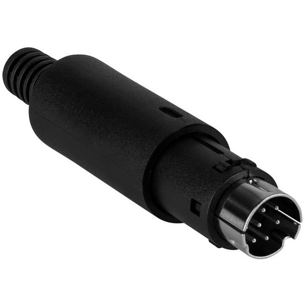 Parts Express 8 Pin Mini DIN Plug