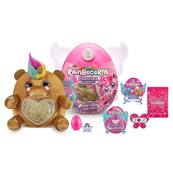 Rainbocorns Fairycorn Surprise Série 4 - Hippopotame doré