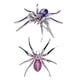thumbnail image 1 of 4 Unids / pieza Broche de de de Imitación Brillante Joyería de Halloween Pin de Solapa para Disfraz Yuyangstore Broche de araña de diamantes de imitación, 1 of 8