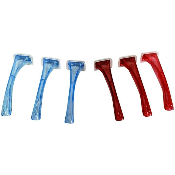 Dependable Industries 6 Pack Ladies Female Bikini Razors Shavers for the Perfect Brazilian Shave