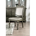 thumbnail image 2 of Furniture of America Paxton Padded Dining Side Chairs - Set of 2, Gray, 2 of 4