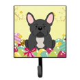 thumbnail image 1 of Easter Eggs French Bulldog Black Leash or Key Holder, 1 of 1