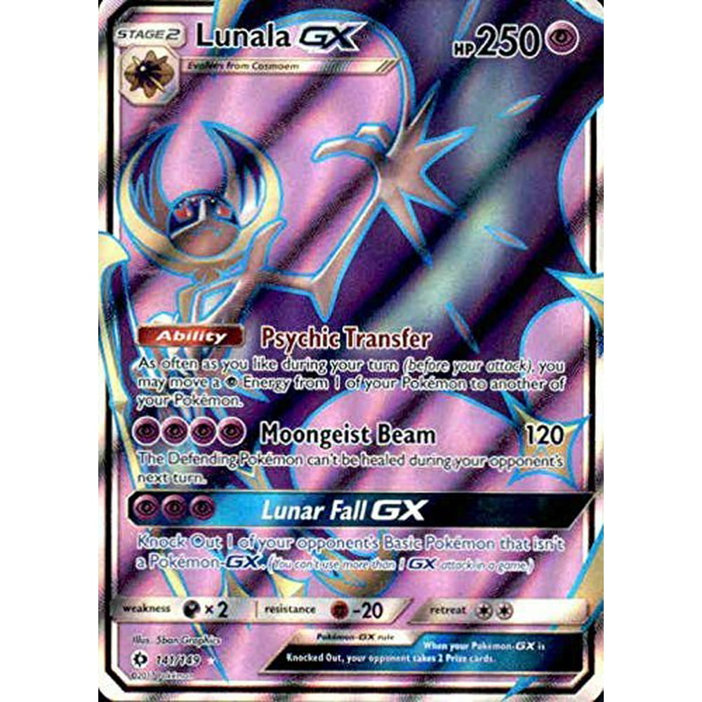 Lunala GX 141/149 Full Art Ultra Rare