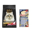 thumbnail image 1 of Perfect Sense Gato 3 Kg + Churu Skin & Coat Atún Snack 4 tubos de 14g, 1 of 3