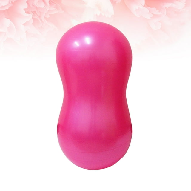 UPGRATOR Exercise Equipment for Home Yoga Ball Peanut Shaped PVC Strength Training 1Pcs