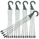 thumbnail image 1 of 5pcs Plastic Hanging Basket Hooks Hanging Planter Holder Flower Pot Hangers for Outside, 1 of 4