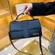thumbnail image 2 of Jacquemus bolsa 2023 nuevo francés textura avanzada axila bolsa larga portátil hombro pequeño bolso cuadrado, 2 of 4