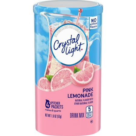 Crystal Light Drink Mix Pink Lemonade - 4 CT