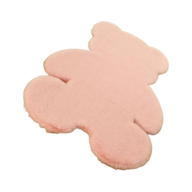Billuyoard Alfombra de poliéster con dibujos de animales para dormitorio Conjuntos de muebles de sala de estar Rosa 60x80cm Billuyoard HA071713-11