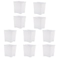 thumbnail image 2 of Homeer Flower Pot Plant Pot Planter Pot 10Pcs Flower Pot Stackable Bottom Drainage Greenery Flowerpot Garden Supply, 2 of 7