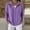 Purple, variant on Womenβs Solid Color Collared Zip up Sweater Cardigan Long Sleeve Full Zipper Knit Jacket for Fall Winter Daily Wear S-3XL White