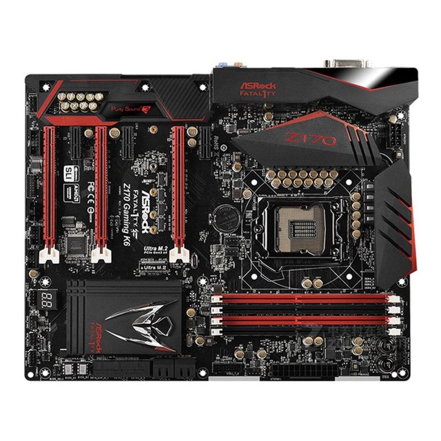 Placa madre ASROCK Z170 Gaming K6 LGA 1151 DDR4 64 GB ATX