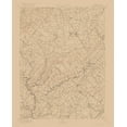 thumbnail image 2 of USGS 15x18 Black Ornate Wood Framed with Double Matting Museum Art Print Titled - Pennsylvania Quakertown Sheet - USGS 1888, 2 of 4