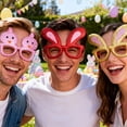 thumbnail image 5 of Easter Party Accessory Glitter Bunny Ear Glasses Rabbit Chick Glasses Eyeframe Easter Party Photo Prop for Women Spring Party Decoration Gift for Children, 5 of 9