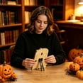 thumbnail image 7 of Halloween Decor Wooden Picture Frame Halloween Party Favors Classic Seasonal Pattern Photo Frame Desktop Decorative Frame For Indoor Household Tabletop, 7 of 7