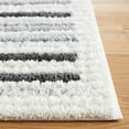 thumbnail image 3 of SAFAVIEH Marrakesh Jytte Striped Polyester Area Rug, Ivory/Grey, 8' x 10', 3 of 8