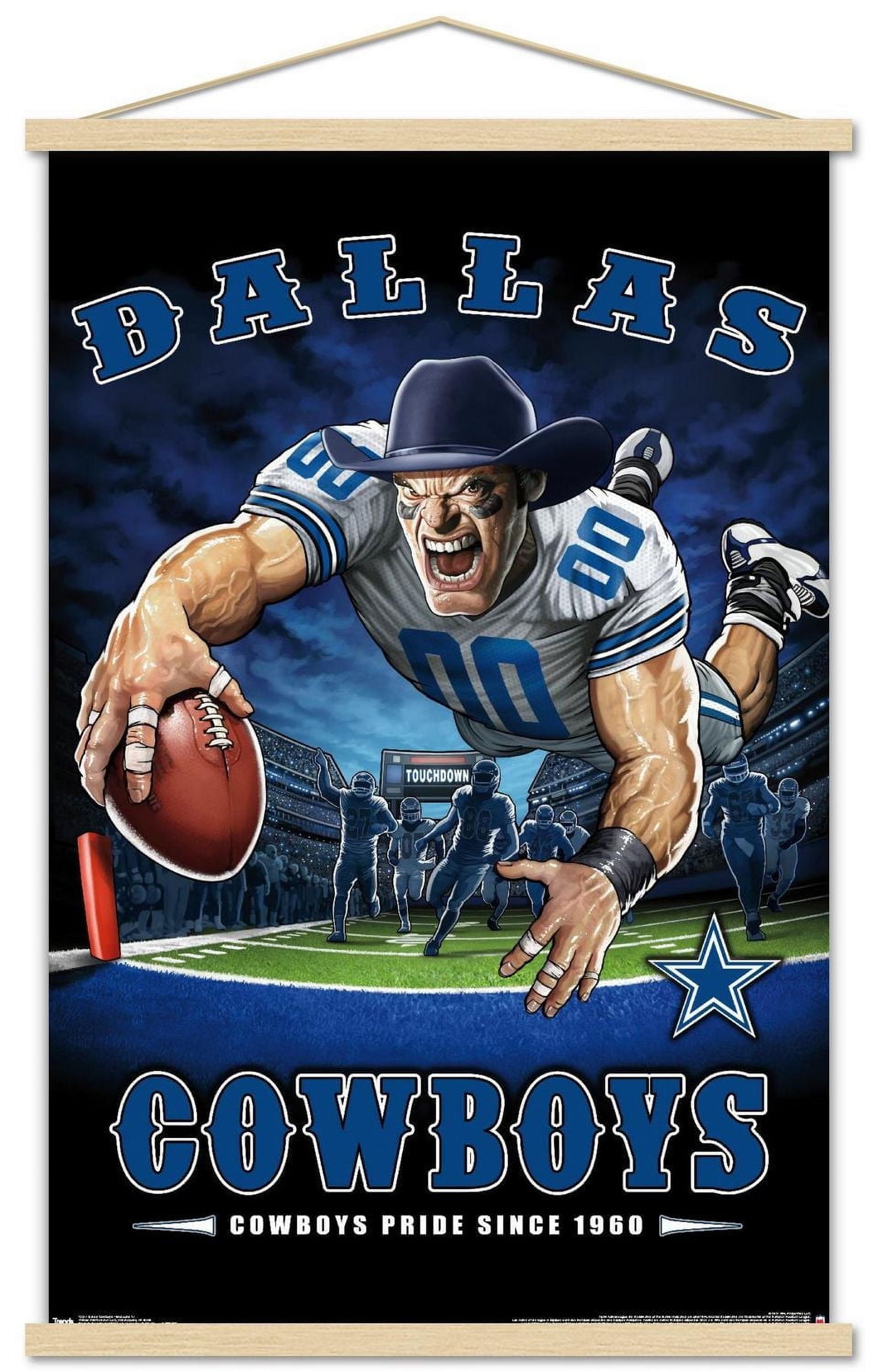 NFL Dallas Cowboys - End Zone 17 Wall Poster, 22.375" x 34"