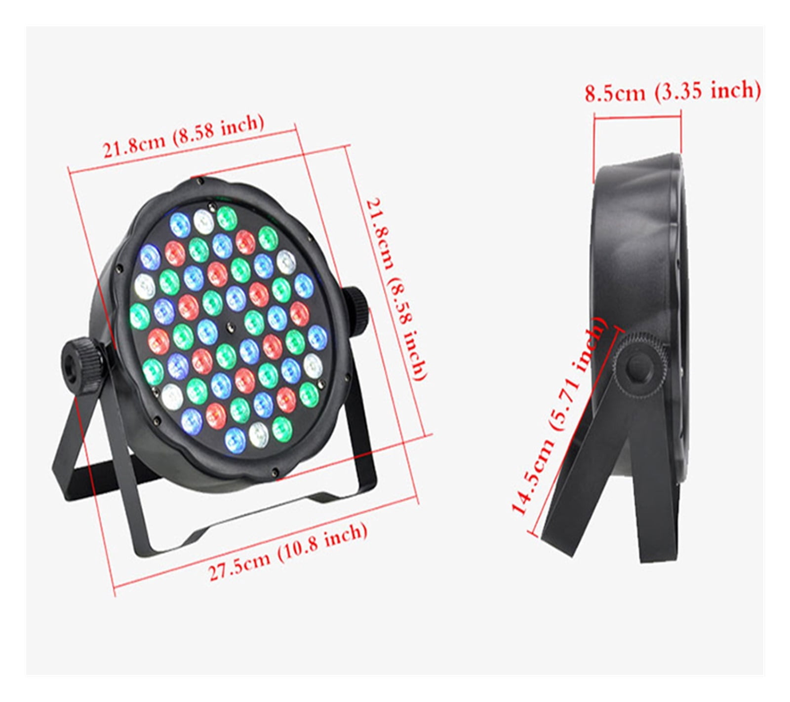 LED Par RGBW LED Stage Light Par Light DMX512 For Disco DJ Projector Machine Party Decoration