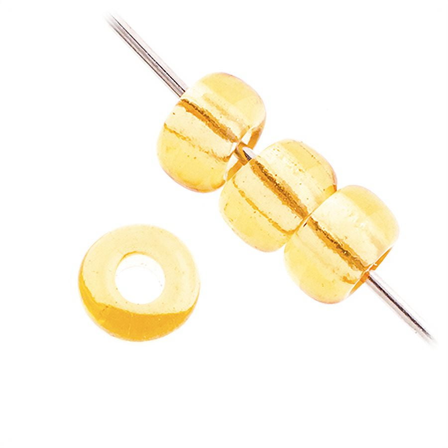 Miyuki Glass Seed Beads 11/0 (250g) DB0132L Transparent Light Topaz Bead