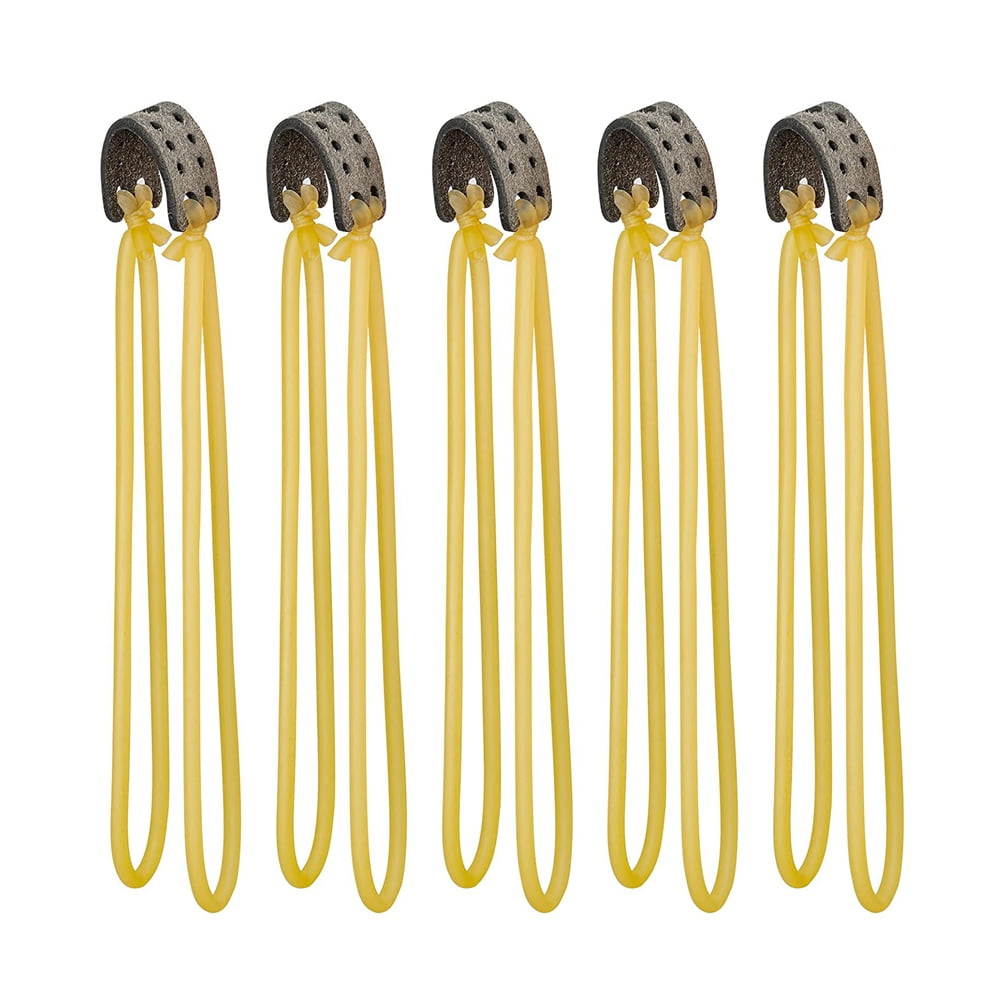 5 Pcs Slingshot Replacement Bands Elastic Rubber Tubular Bands