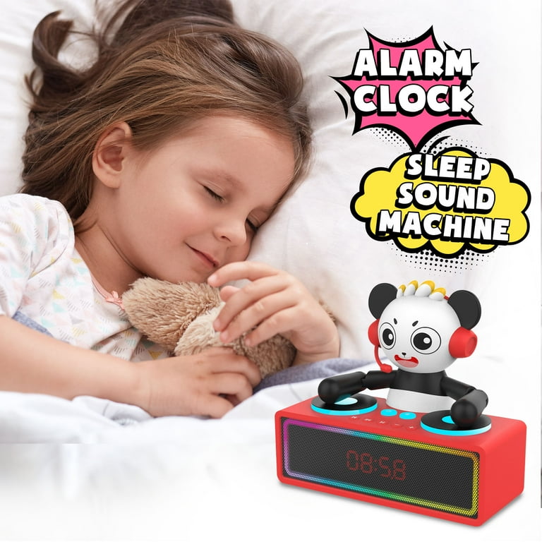 Ryan's World DJ Kid's Alarm Clock with Bluetooth Speaker - Walmart.com