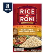 (8 pack) (8 Pack) Rice-A-Roni Rustic Recipes Parmesan & Romano Cheese 5 oz Box