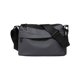 thumbnail image 2 of Bolsa bandolera de hombre Mochila impermeable de nylon en el pecho al hombro, mochila mensajera tipo bandolera negra, ligera 0,49 lb, 9,84 x 6,3 x 3,93 pulgadas, para viajes deportivos al aire libre, 2 of 6
