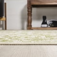 thumbnail image 4 of JONATHAN Y SANTA MONICA 9 x 12 Area Rug, Estrella Bohemian Medallion Textured Weave - Cream/Green, SMB105E-9, 4 of 7