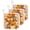 Beige, variant on Thanksgiving Maple Leaf Pot Holders for Kitchen Heat Insulation Potholder,Kitchen Pot Holders Sets Washable Oven Hot Pads Terry Cloth Trivet for Cooking Fall Pumpkins Berries Autumn Farm 2 Pack