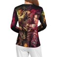 thumbnail image 4 of Apex Legends Women's Pajama Top 3D Digital Print Sleepwear Trendy Crewneck Pullovers Long Sleeve Shirts 4XL, 4 of 8