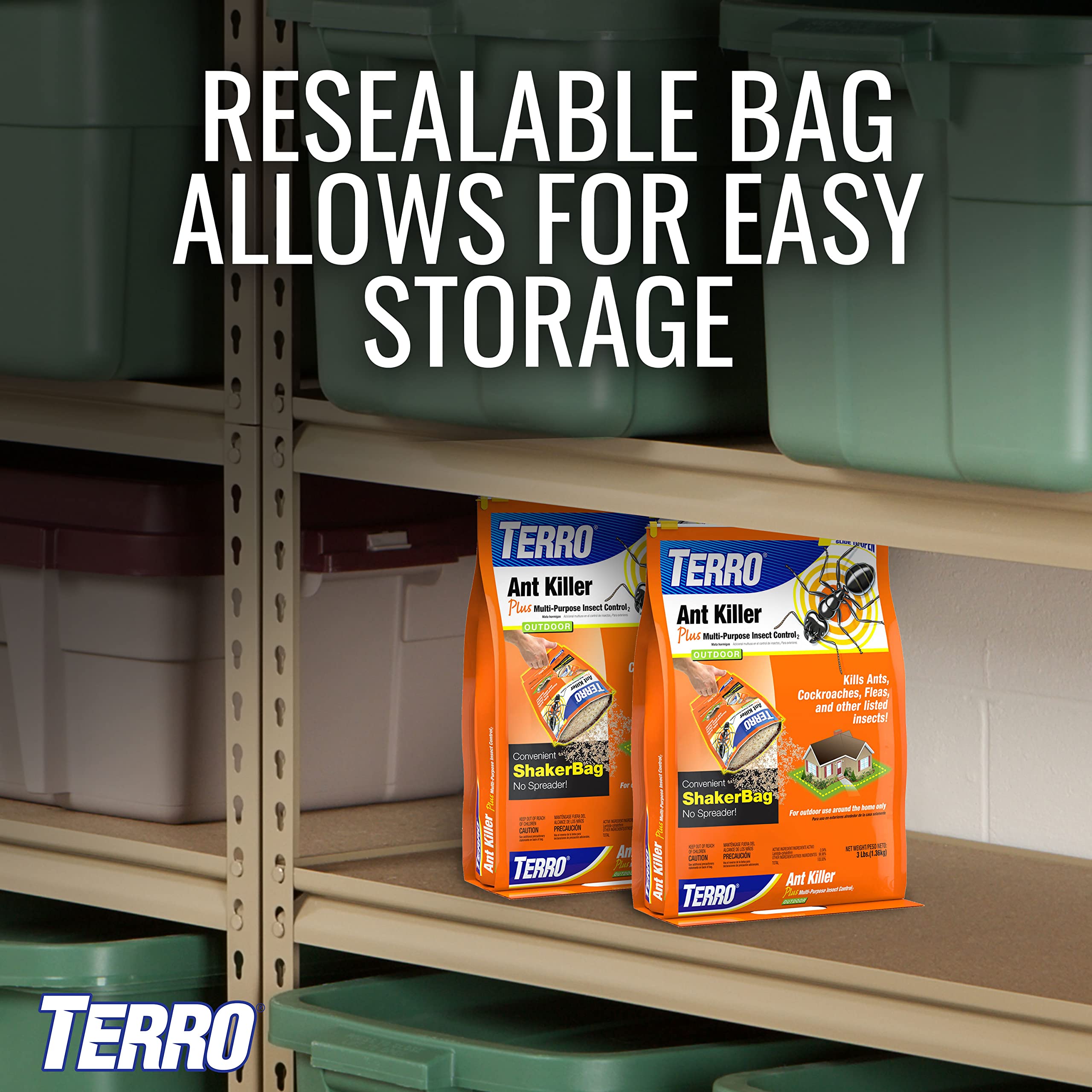 TERRO Ant Killer Plus Multi-Purpose Insect Control, 3 lb photo 4