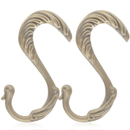 

2Pcs Metal Hanger Connection Hooks Multifunctional S-shape Hanger Hooks Hanger Connecting Hooks