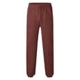 thumbnail image 4 of Zszcpp High Waisted Pants Men'S Running Sports Basic Styly Long Print Letter Trendy Comfortable Trousers Casual Trouser, 4 of 4