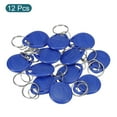 thumbnail image 3 of Uxcell 125KHz  ID Card Fobs Proximity Rewritable Token Tag Blue 12 Pack, 3 of 7