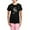 With Pink Camo Pant, variant on CafePress - Yorkie Mom Wh Pajamas - Women's Short Sleeve Print T-Shirt and Pants Dark Cotton Pajama Set
