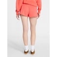 thumbnail image 3 of No Boundaries Fleece Dolphin Shorts, 2" Inseam, Women’s XXS-XXL, 3 of 5