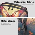 thumbnail image 4 of Butterfly Oxford Cloth Cord Organizer Storage Pouch, Easy to Use Cord Organizer, Small Storage Pouch, 5.9x9.44x3.14 in, Waterproof Digital Accessories Bag, 4 of 6
