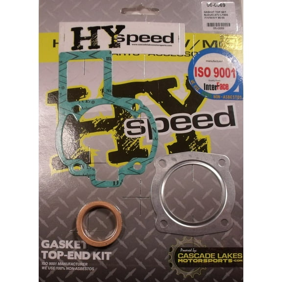 HYspeed Top End Head Gasket Kit Suzuki LT80 1995-2006 Kawasaki KFX80 2003-2006