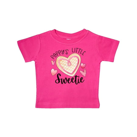 

Inktastic Poppy s Little Sweetie with Pink Heart Cookie Gift Baby Boy or Baby Girl T-Shirt