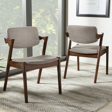 Elegant Dining Chair in Gray (Set of 2)