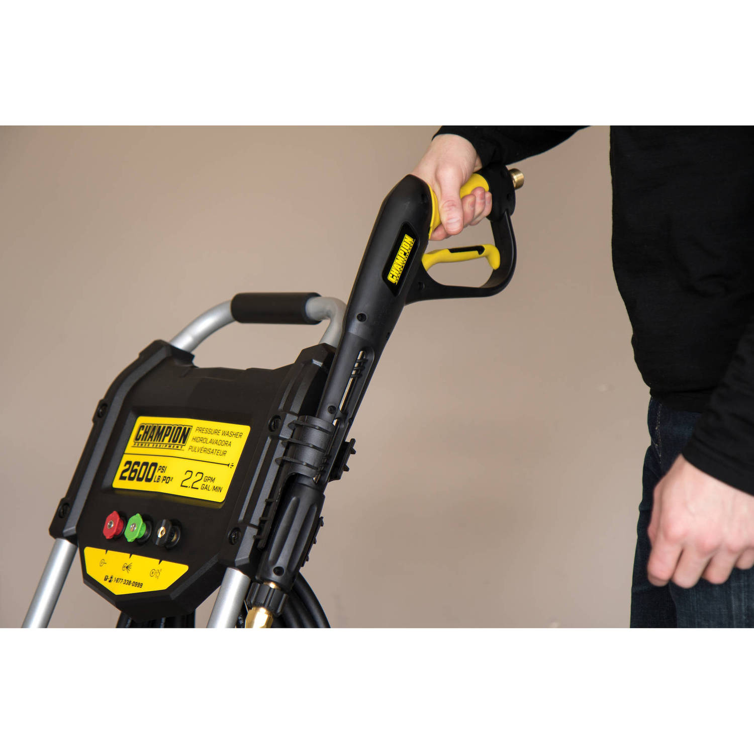 Champion 2600-PSI 2.2-GPM Dolly-Style Gas Pressure Washer - image 2 of 7